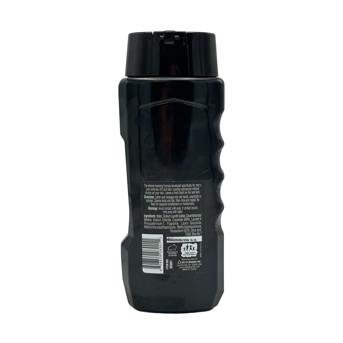 Champú y gel de ducha 2 en 1 para hombre, 12 oz, agua fría