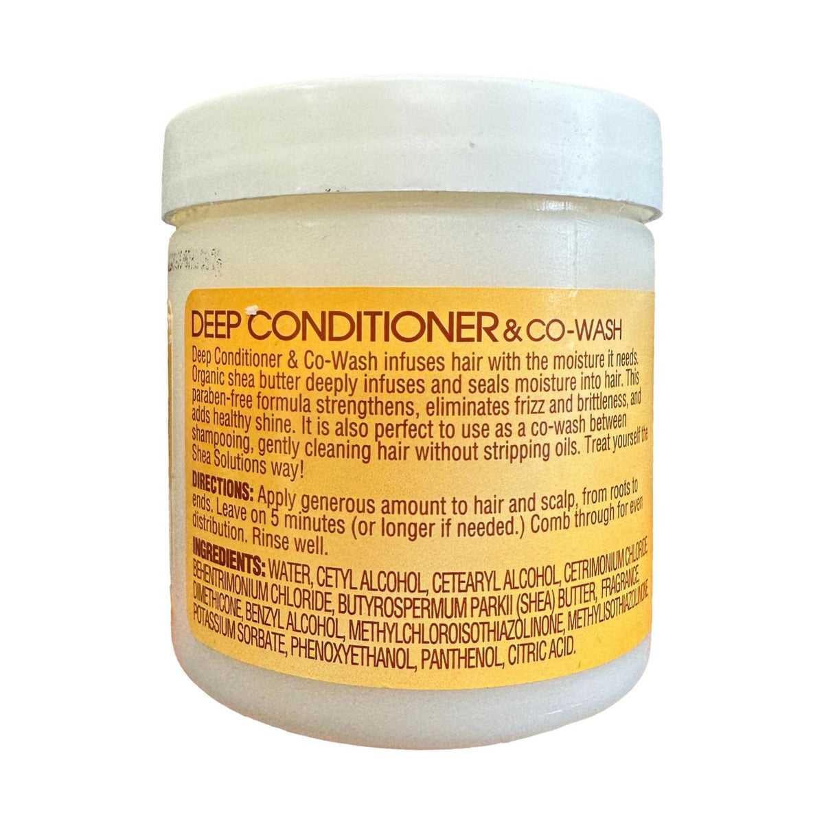 6 OZ DEEP CONDITIONER AND CO-WASH