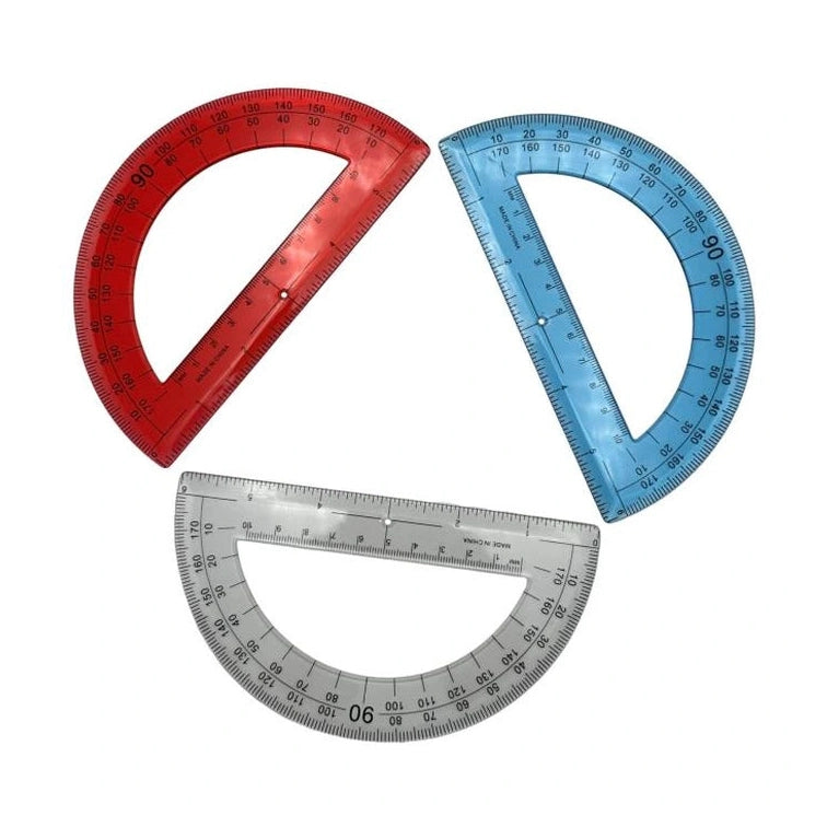 6 IN PROTRACTOR - 180 DEGREE ASSORTED