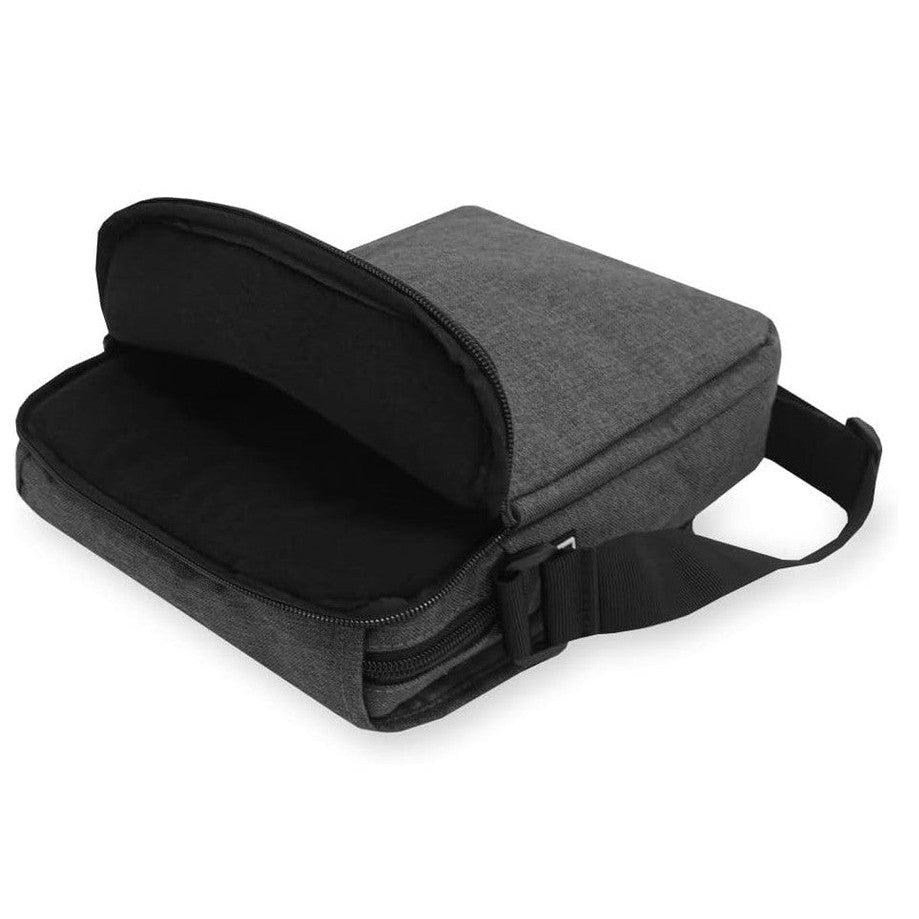 3 POCKET CROSS BODY BAG ASSORTED 11 X 8.25 X 2.5 IN