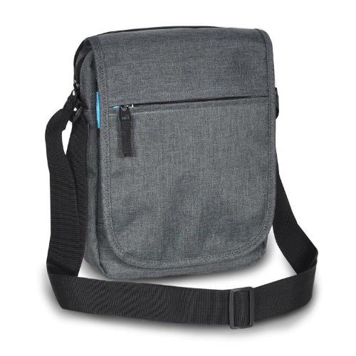 3 POCKET CROSS BODY BAG ASSORTED 11 X 8.25 X 2.5 IN