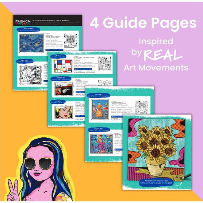 ART GALLERY POSTER DESIGN SET