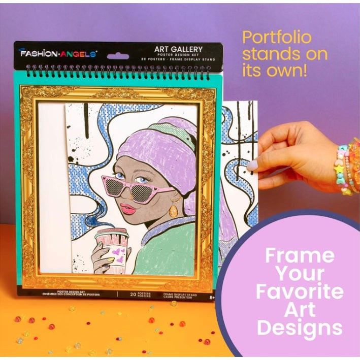 ART GALLERY POSTER DESIGN SET
