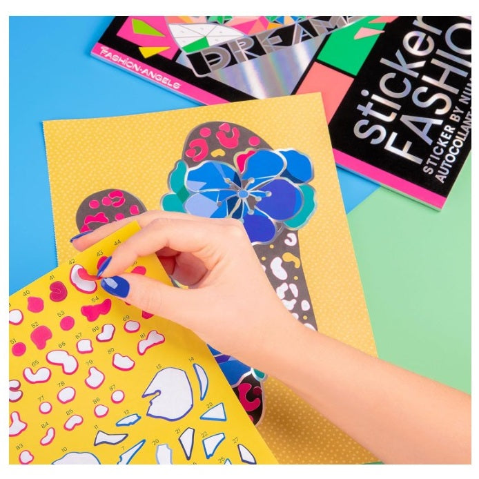 STICKER IT FASHION STICKER BY NUMBER POSTERS
