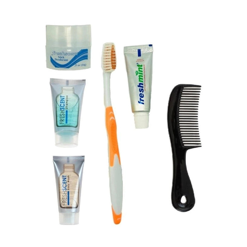 6 PC TEEN/ADULT HYGIENE KIT