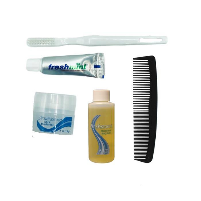 5 PC MAKE-YOUR-OWN HYGIENE KIT 144 KITS FOR ADULTS