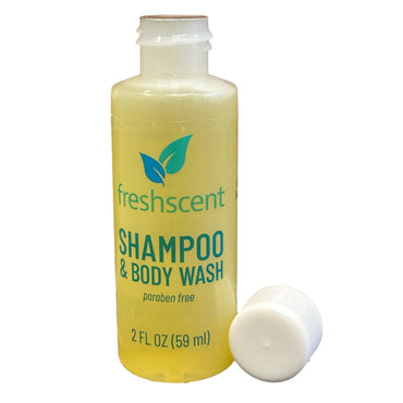 Champú y jabón corporal de baño de 2 oz