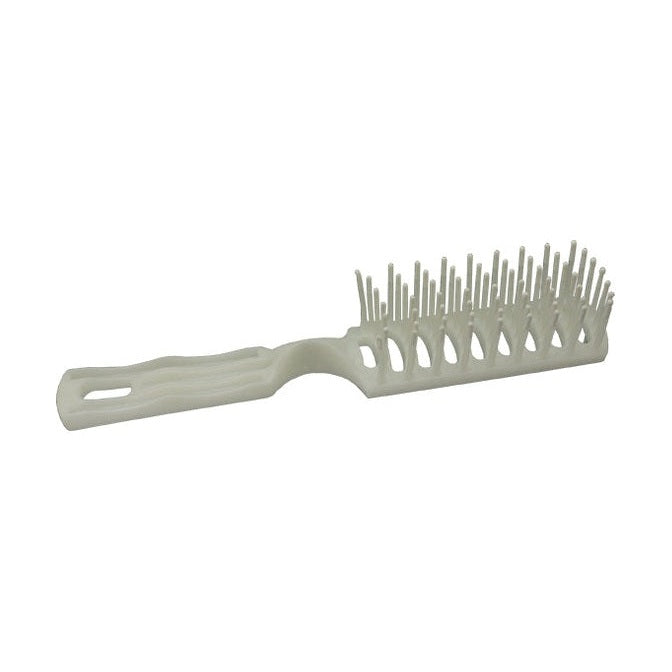 White hair brush.