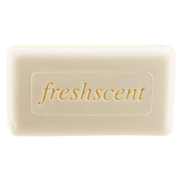 Rectangle bar of Freshscent soap.