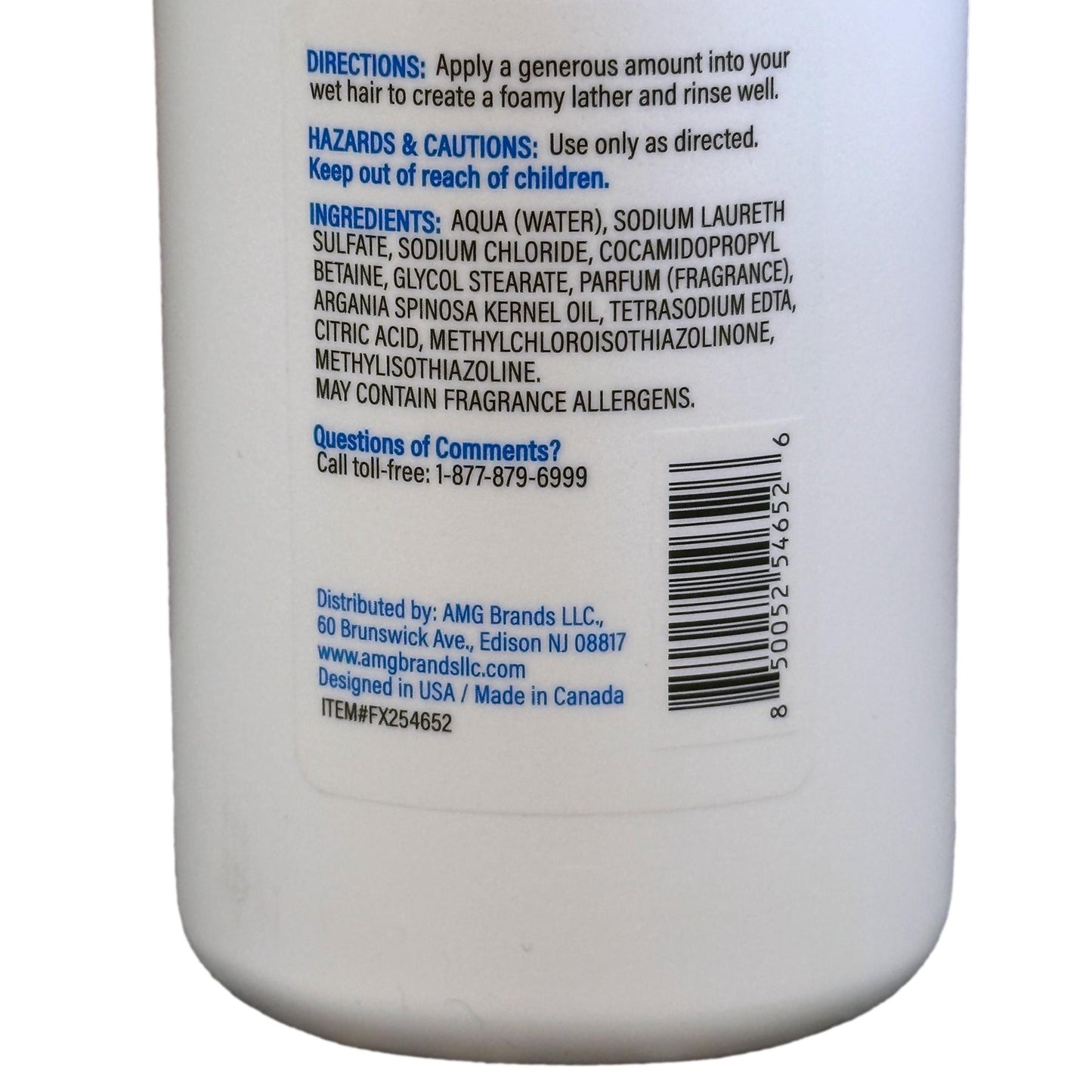 20 OZ ARGAN OIL SHAMPOO