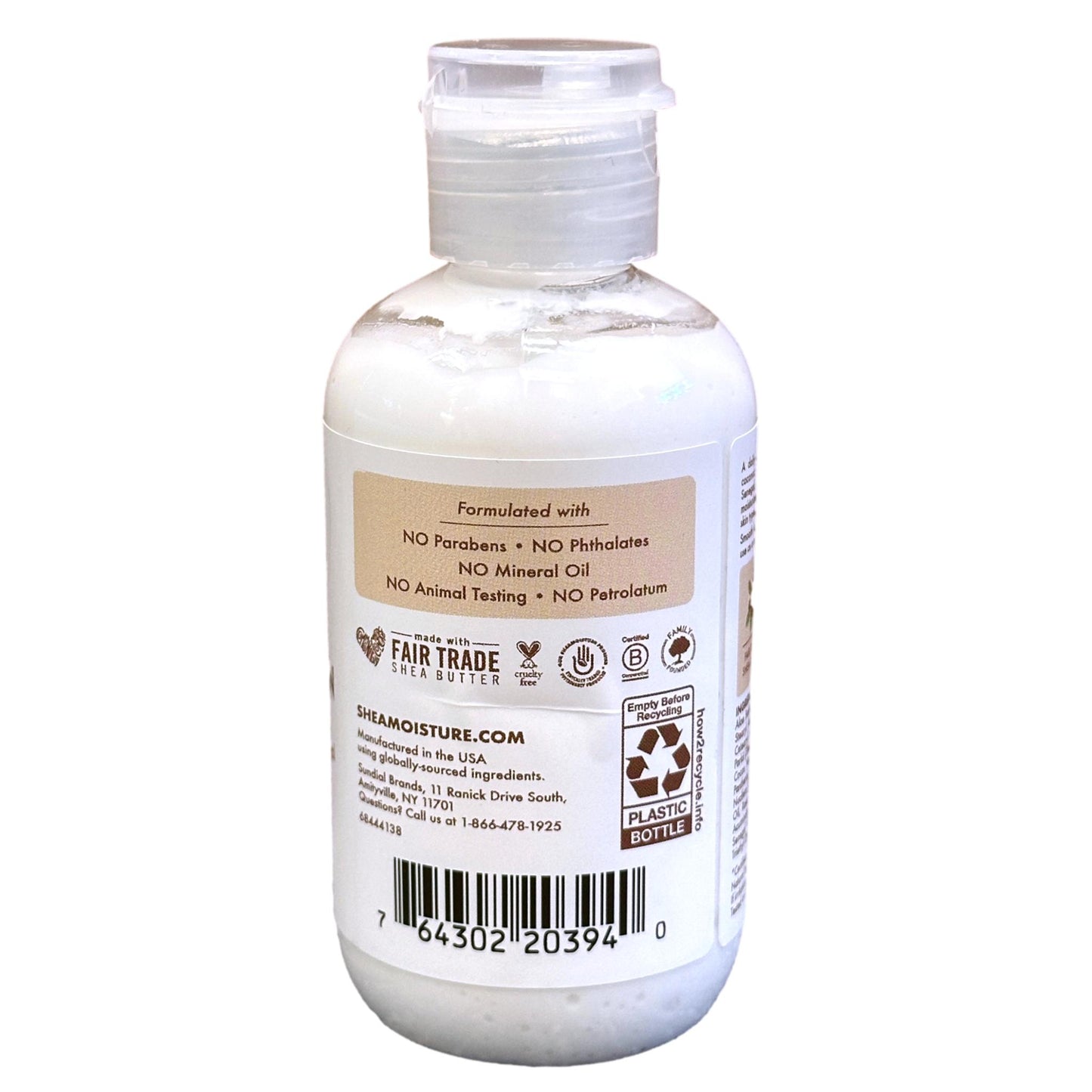 3.2 OZ DAILY HYDRATION BODY LOTION 100% VIRGIN COCONUT OIL