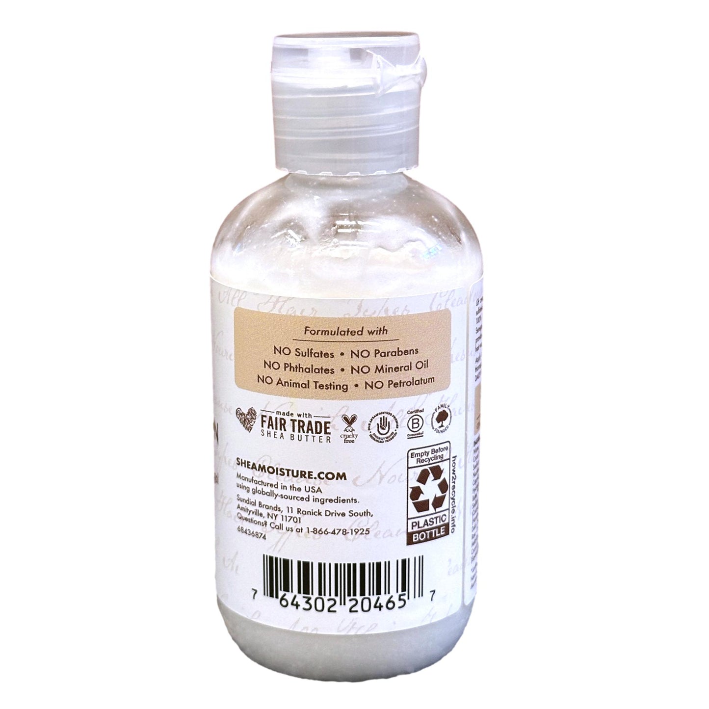 CHAMPÚ DE HIDRATACIÓN DIARIA DE 3.2 OZ ACEITE DE COCO 100% VIRGEN