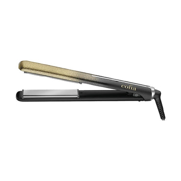 Black and gold flat iron.
