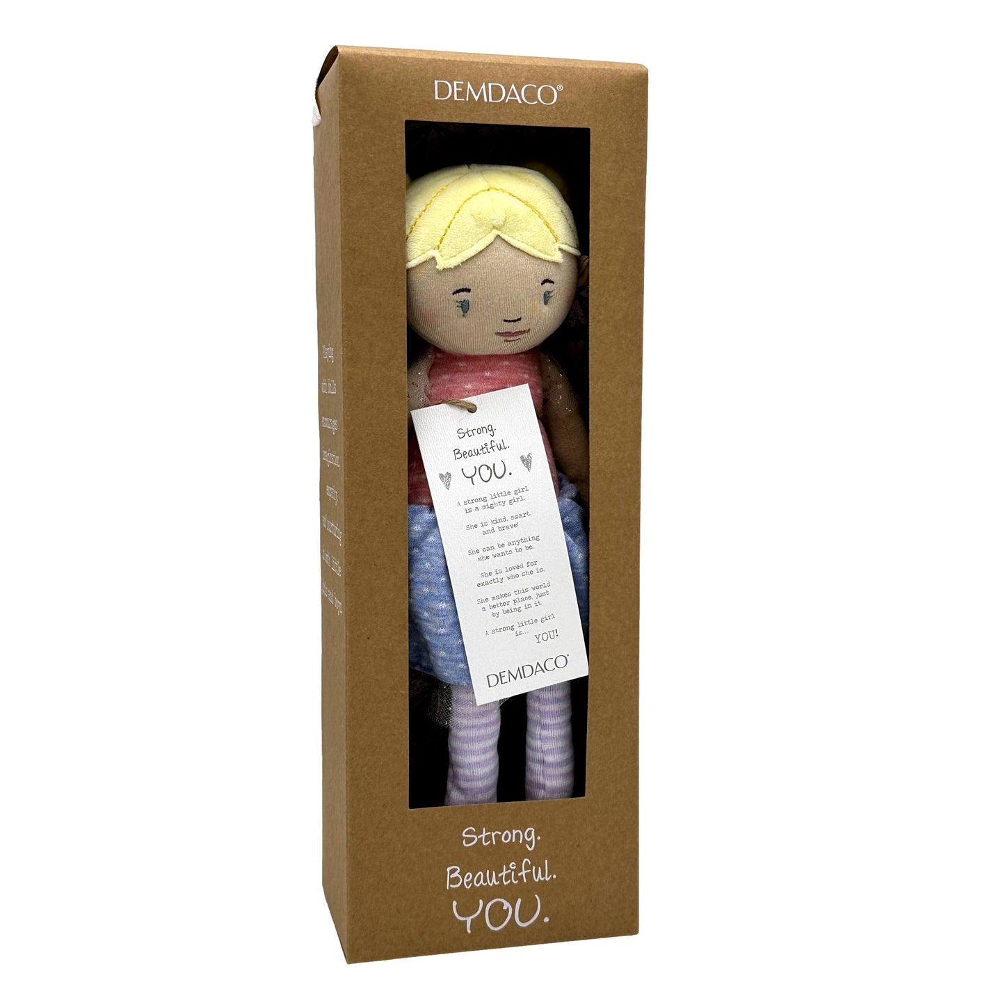 14 IN SOFT BLONDE DOLL