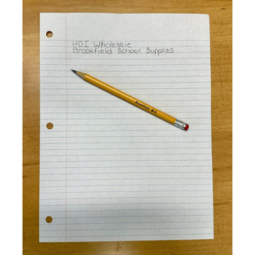 COLLEGE RULED FILLER PAPER 100 SHEETS