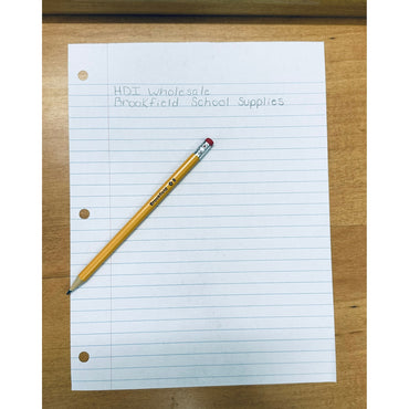 WIDE RULED FILLER PAPER 100 SHEETS