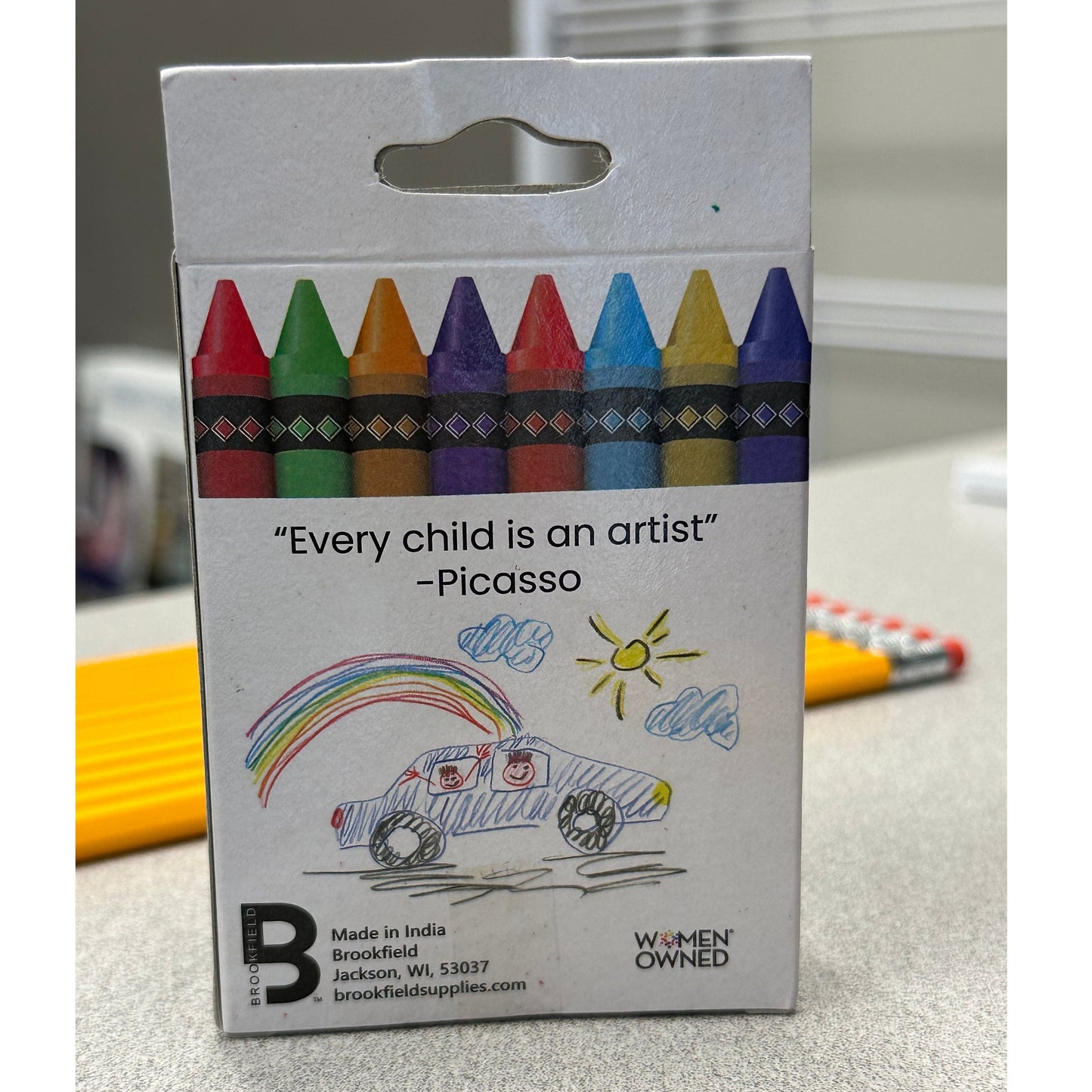 24 CT PREMIUM QUALITY CRAYONS