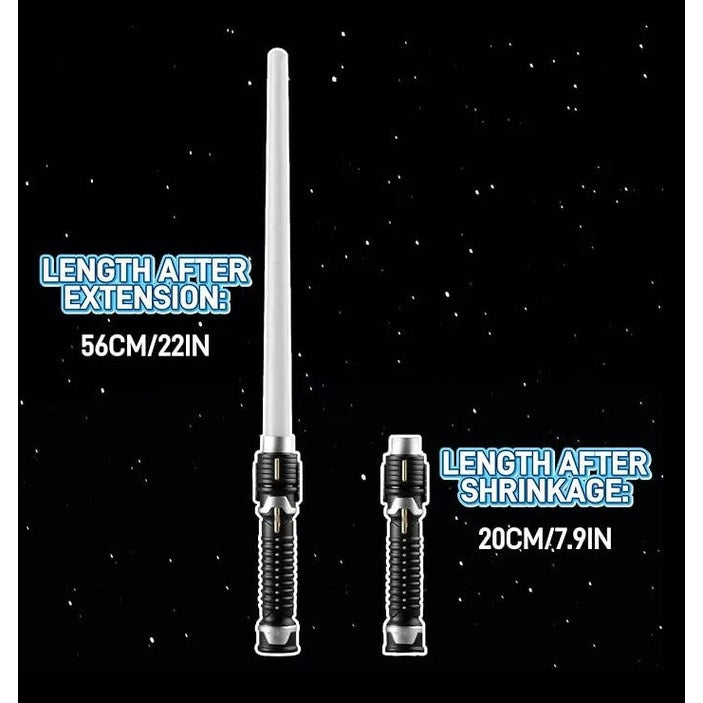TWO RETRACTABLE LIGHT SABERS
