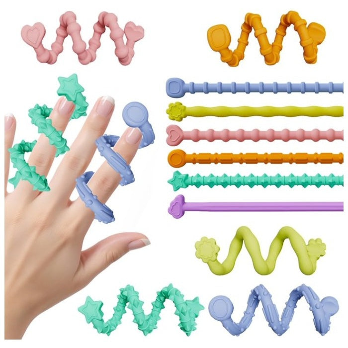 6 PK TEXTURED SENSORY STICKS