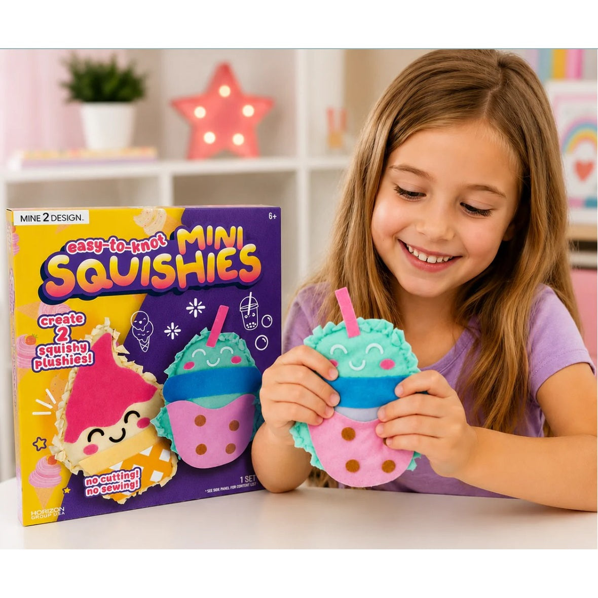 MINI SQUISHIES SWEET TREATS CRAFT KIT NO SEW