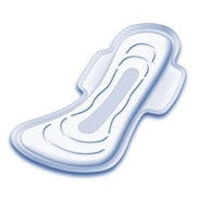 Here are some alt tags for the image you sent:
*   Sanitary pad with wings
*   White menstrual pad
*   Feminine hygiene product