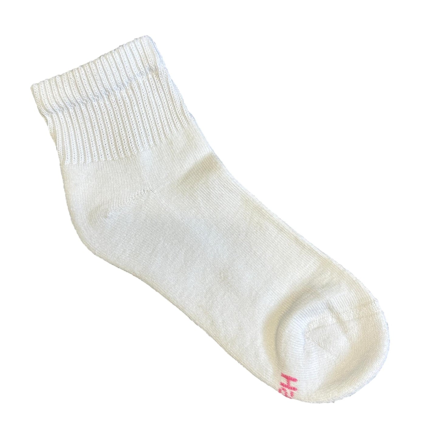 6 PK WHITE LADIES ANKLE SOCK SHOE SIZE: 5-9