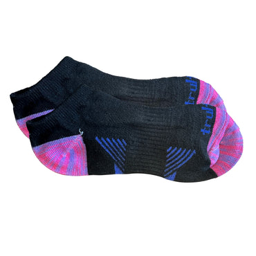 10 PC GIRLS NO-SHOW SOCKS SHOE SIZE: 10-4 ASSORTED