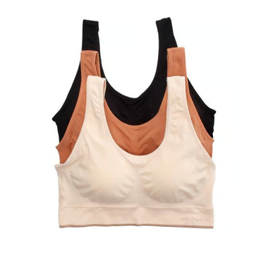 3 PK LADIES SEAMLESS BRA ASSORTED SIZES