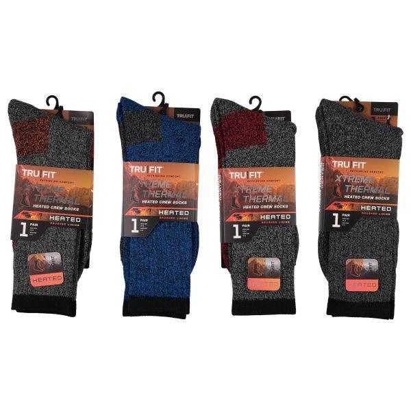 MEN'S THERMAL CREW SOCKS SHOE SIZE 8-12