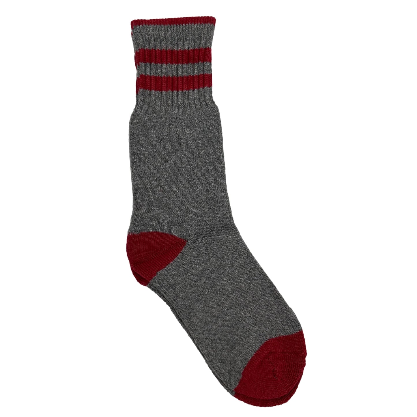 2 PK WOMEN'S WOOL BLEND CREW SOCKS SHOE SIZE: 5-10 ASSORTED