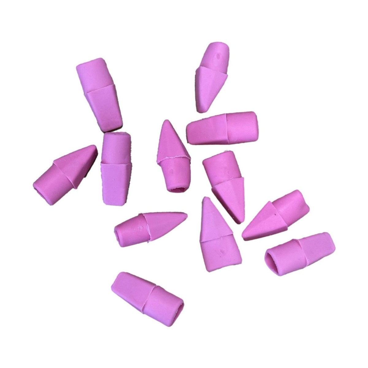 12 CT PENCIL CAP ERASERS