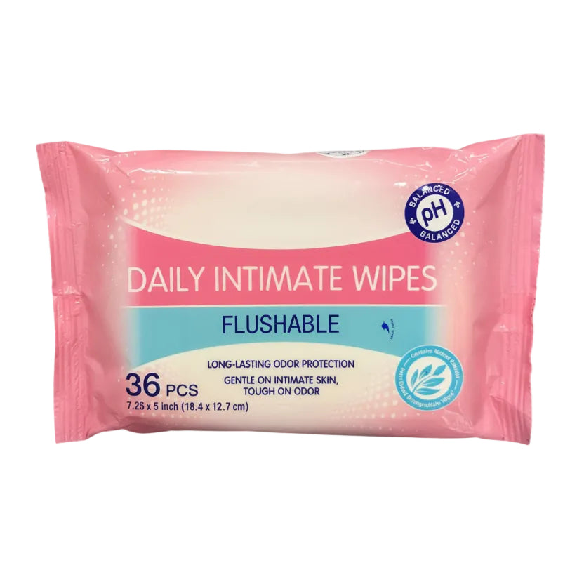 36 CT FEMININE CLEANSING WIPES