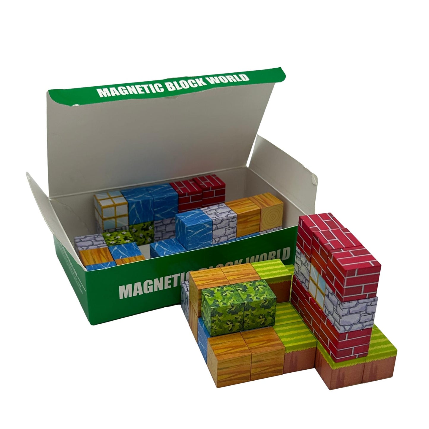 90 PC MAGNETIC BUILDING CUBES