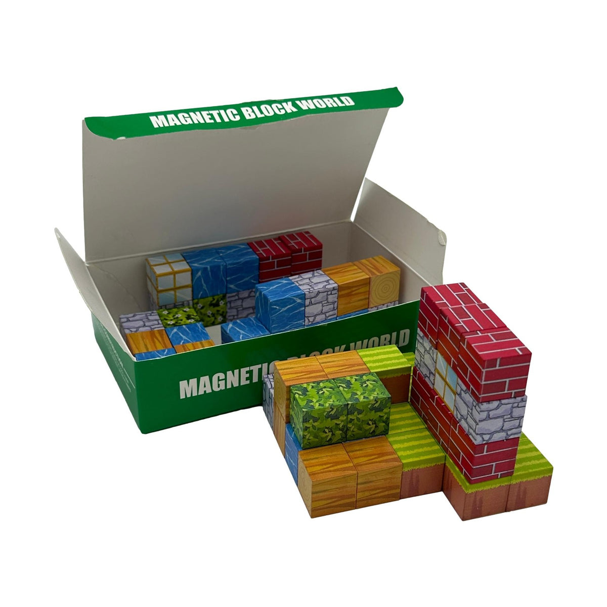 90 PC MAGNETIC BUILDING CUBES