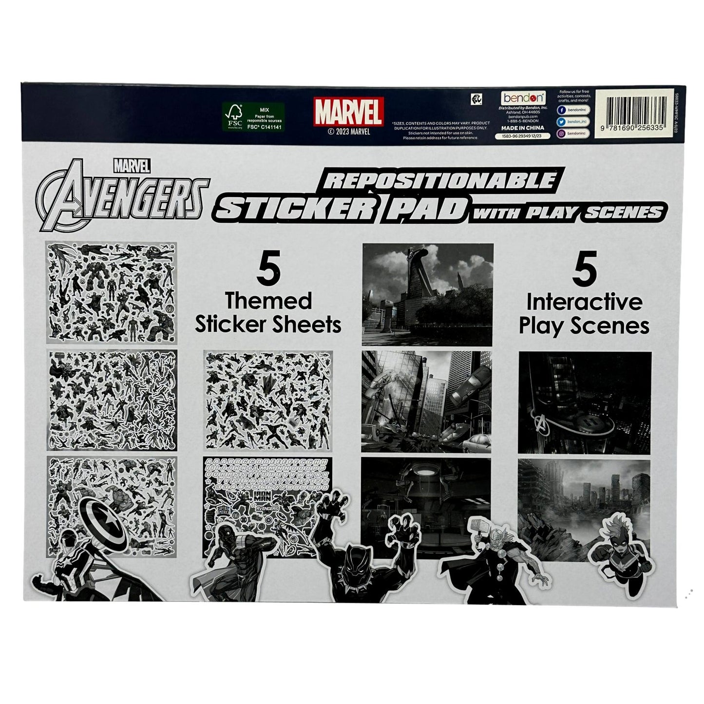 AVENGERS STICKER ACTIVITY PAD
