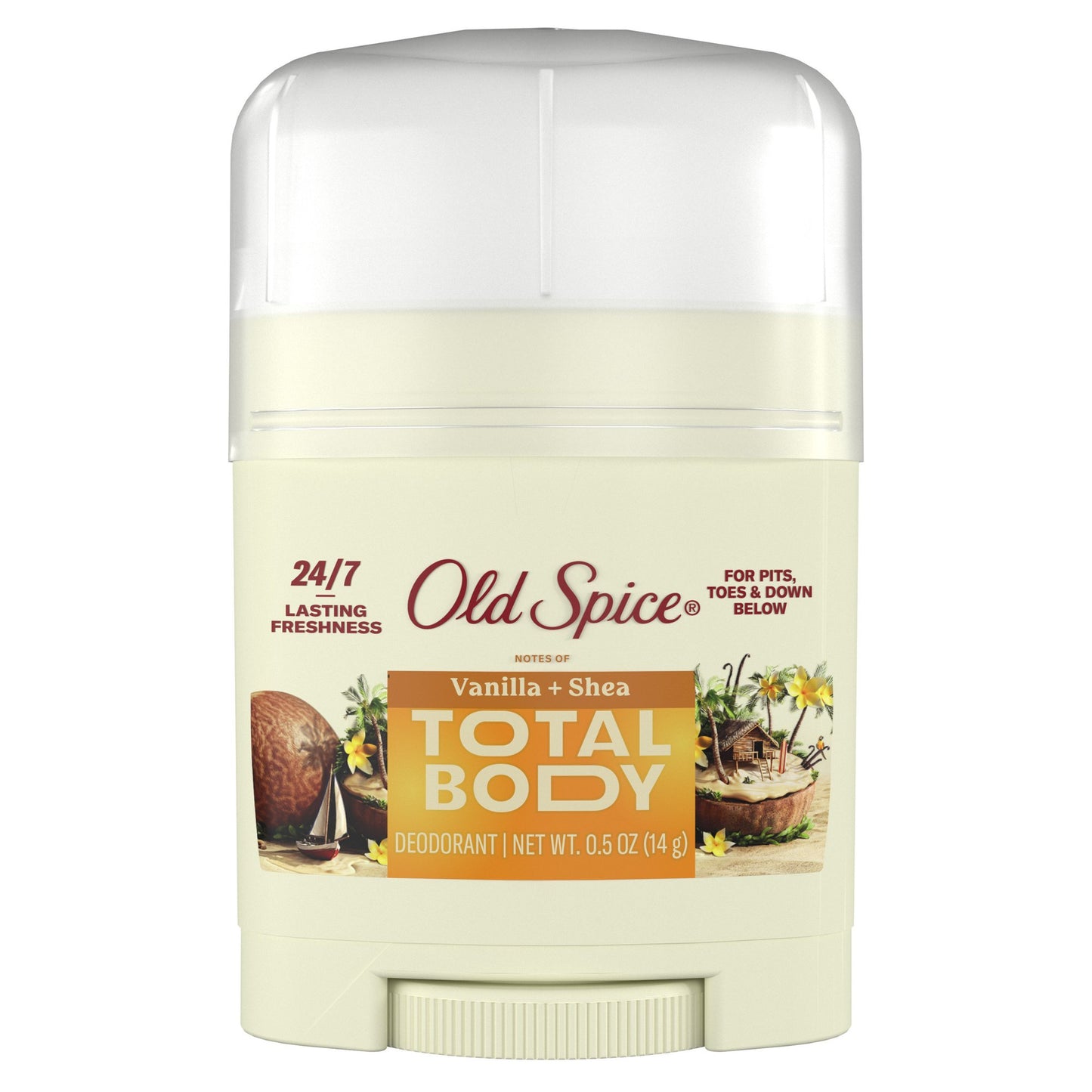0.5 OZ OLD SPICE TOTAL BODY DEODORANT
