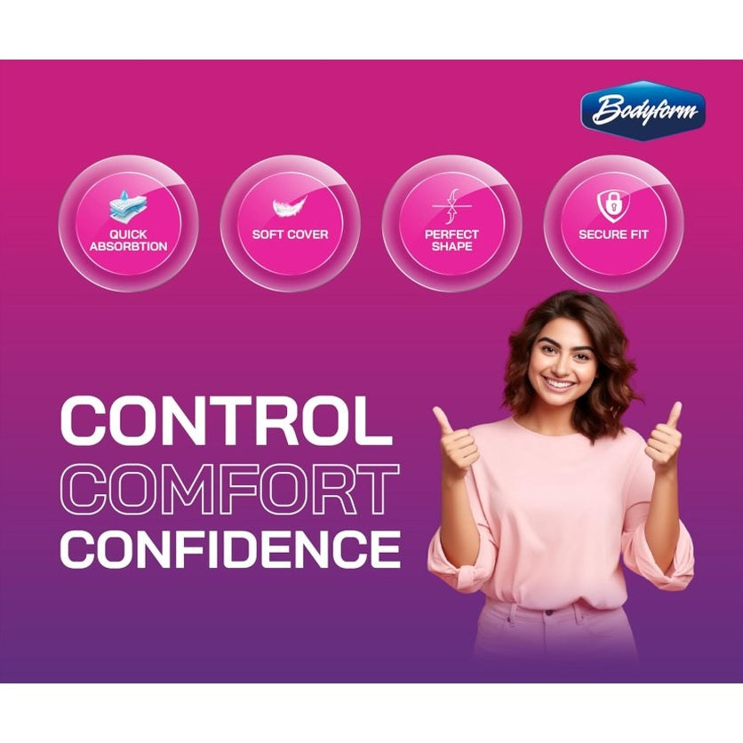 10 CT LONG MAXI PADS WITH WINGS