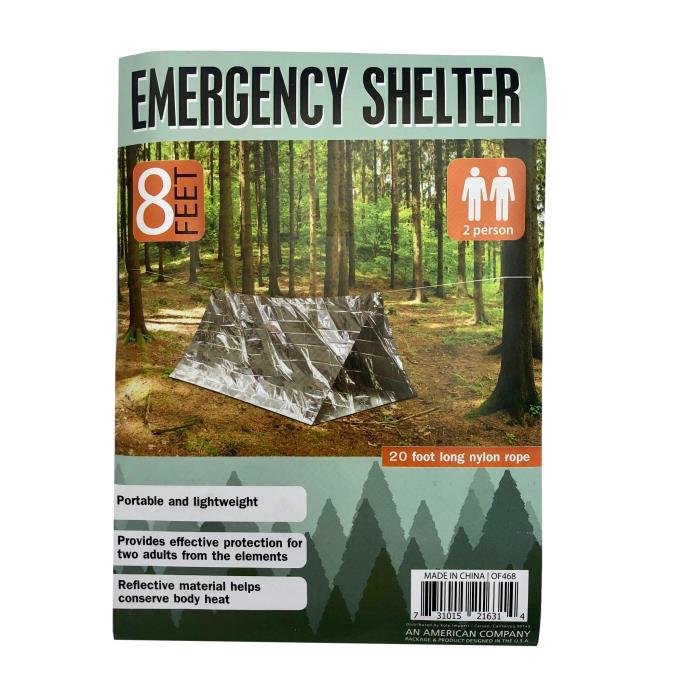 2 PERSON REFLECTIVE EMERGENCY SHELTER