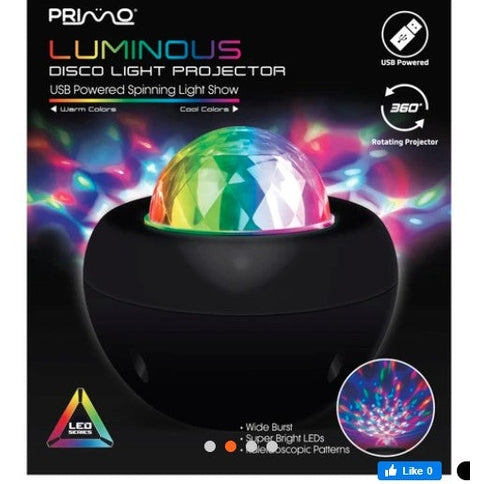 LUMINOUS DISCO LIGHT PROJECTOR