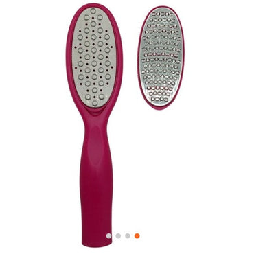 Pink foot file with replaceable head.