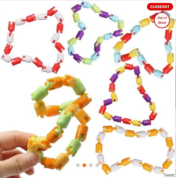 6 PK CLICK IT FIDGET TOYS