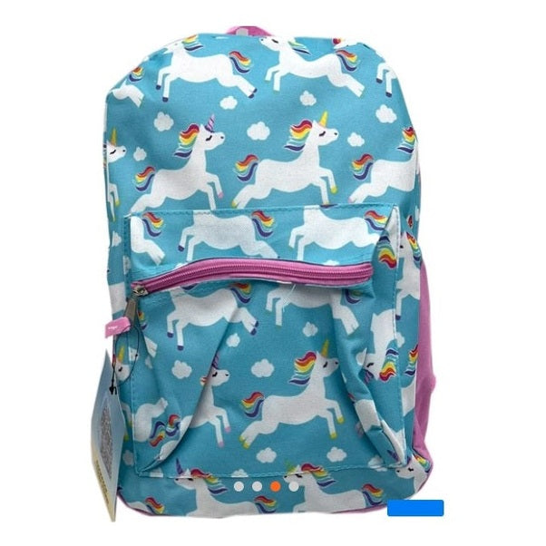 15 IN FUN PRINTED BACKPACK ASSORTED GIRLS
