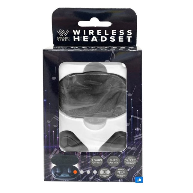 BLACK TRUE WIRELESS EARBUDS