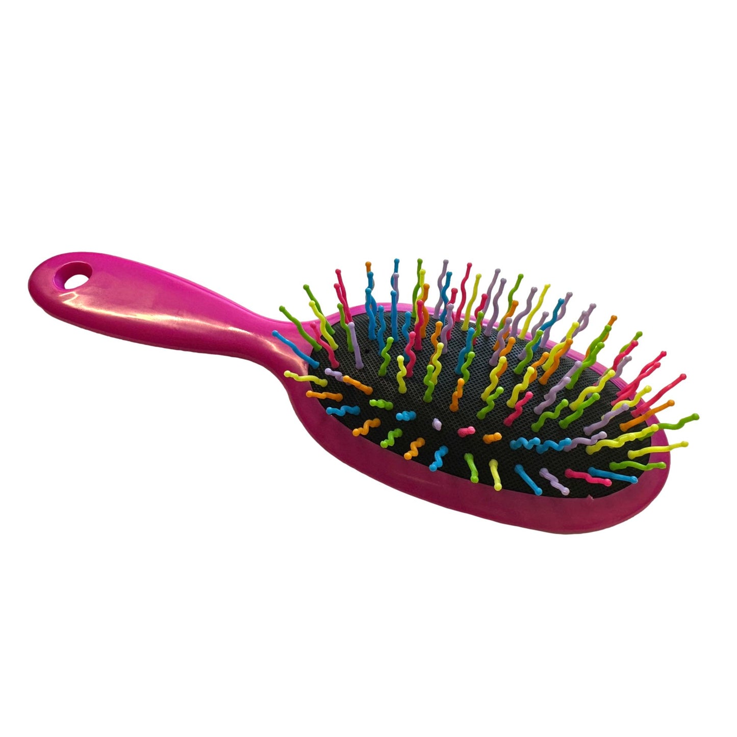 RAINBOW OVAL PADDLE HAIR BRUSH
