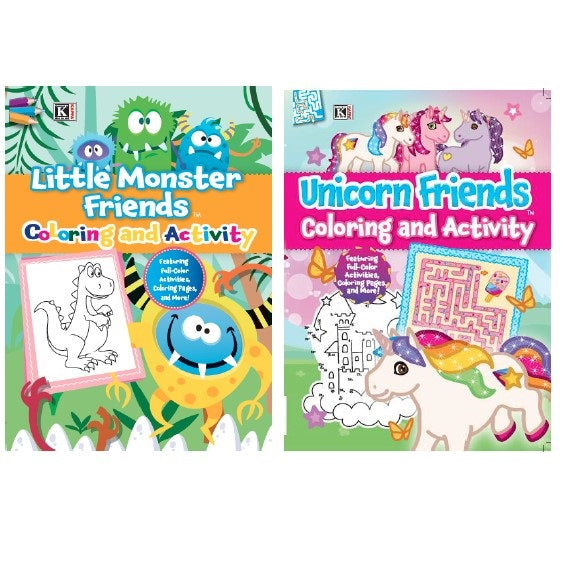 FULL-COLOR ACTIVITY BOOKS ASSORTED