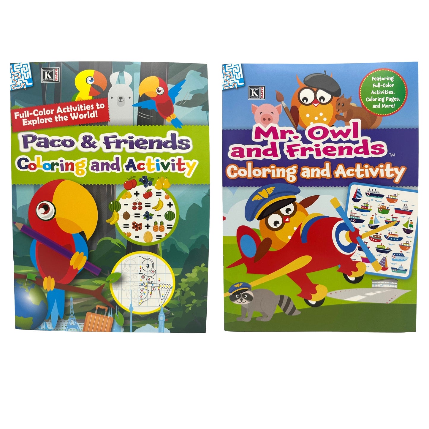 FULL-COLOR ACTIVITY BOOKS ASSORTED
