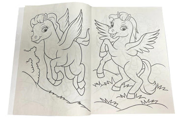 UNICORN WORLD COLORING BOOKS ASSORTED