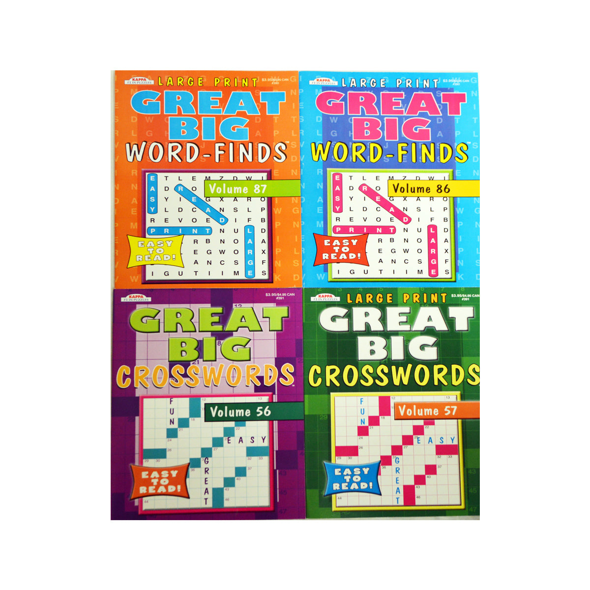 GREAT BIG PUZZLE BOOK LARGE PRINT ASSORTED