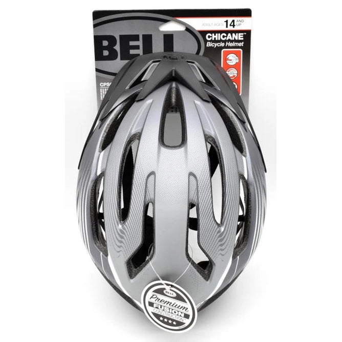 TITANIUM CHICANE BIKE HELMET