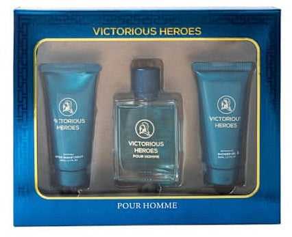 BOY'S 3 PC BATH & BODY GIFT SET - VICTORIOUS HEROES